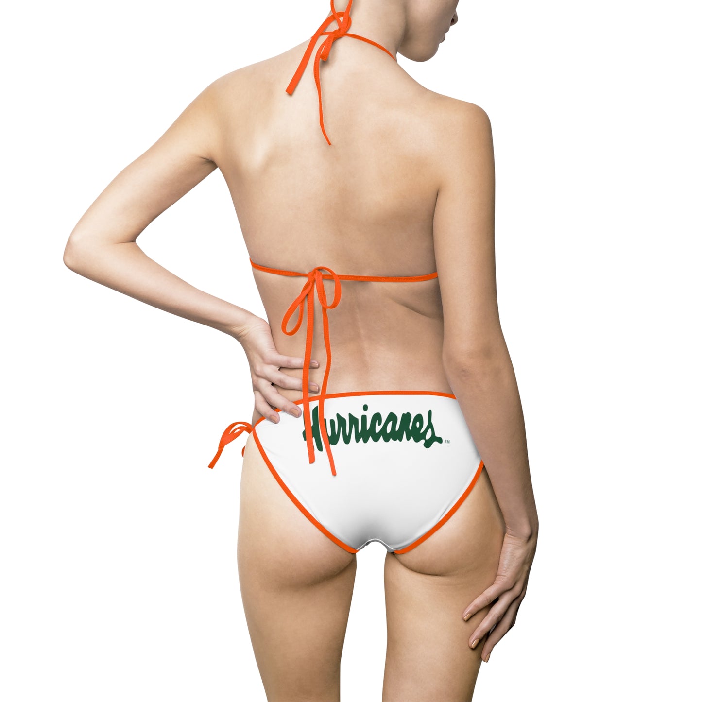 Miami Hurricanes Women's Bikini Swimsuit - Stylish Beachwear for Game Day