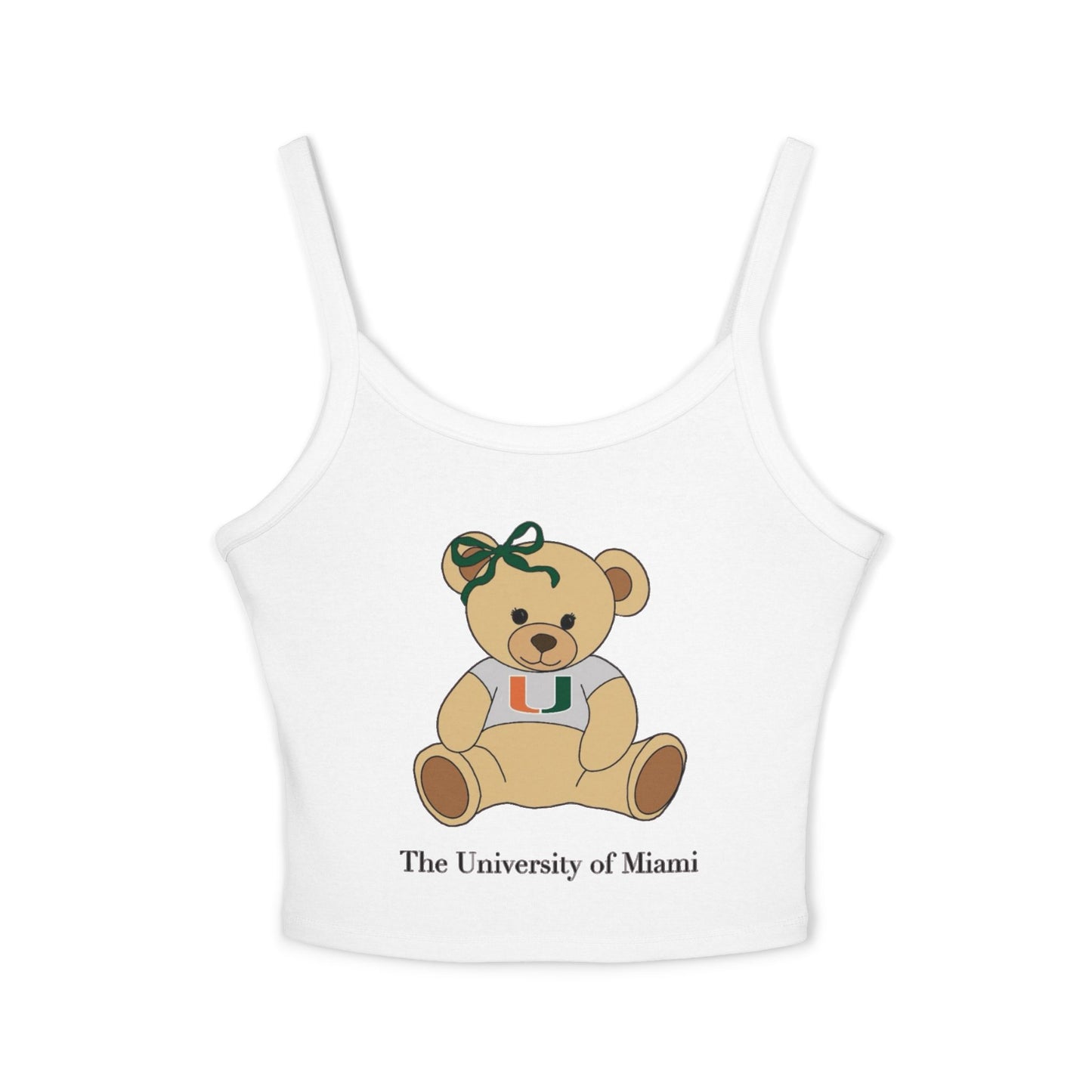 Miami University Bear Women's Spaghetti Strap Tank Top