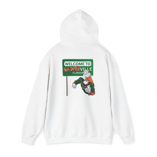 Gainesville Hoodie - Unisex Heavy Blend™ Sweatshirt with Hands Design